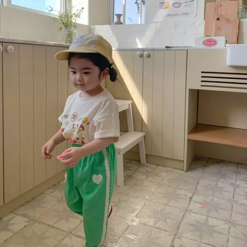Momo Ann - Korean Children Fashion - #childrensboutique - Heart Pnats - 6