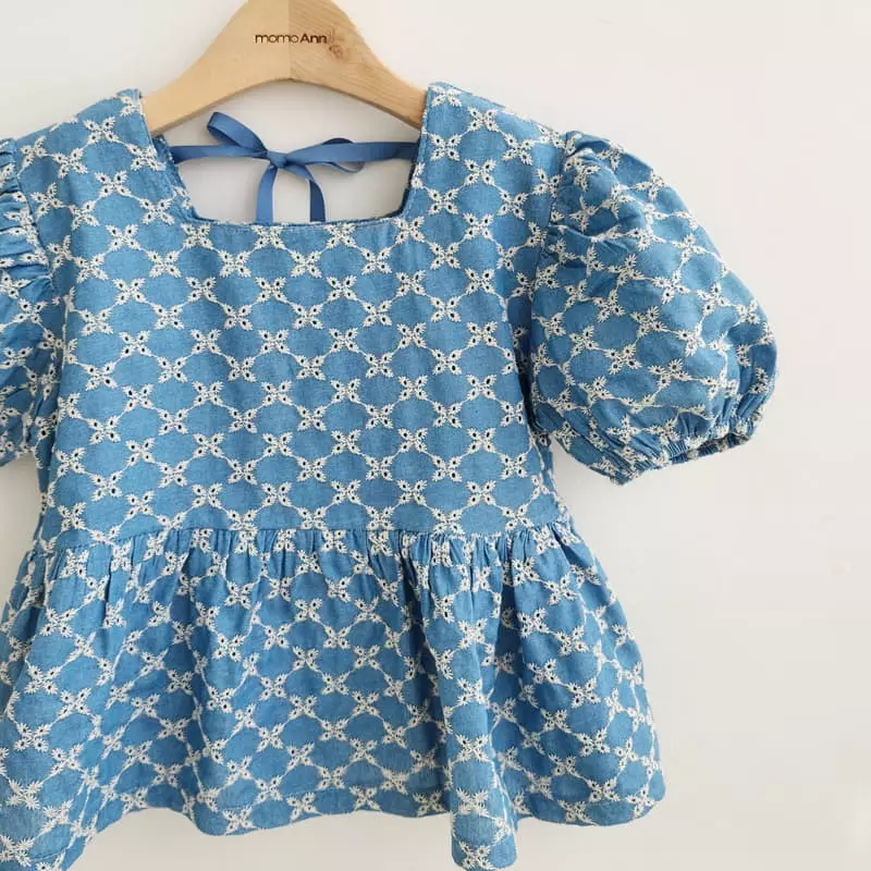 Momo Ann - Korean Children Fashion - #designkidswear - Ribbon Blouse - 8