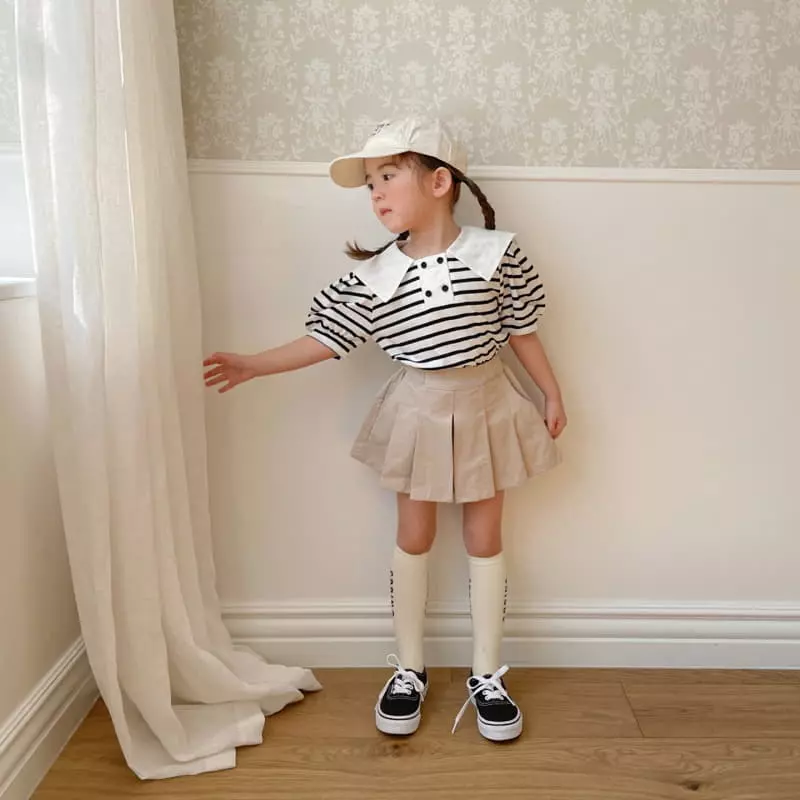 Momo Ann - Korean Children Fashion - #discoveringself - Pleats Skirt Pants - 10
