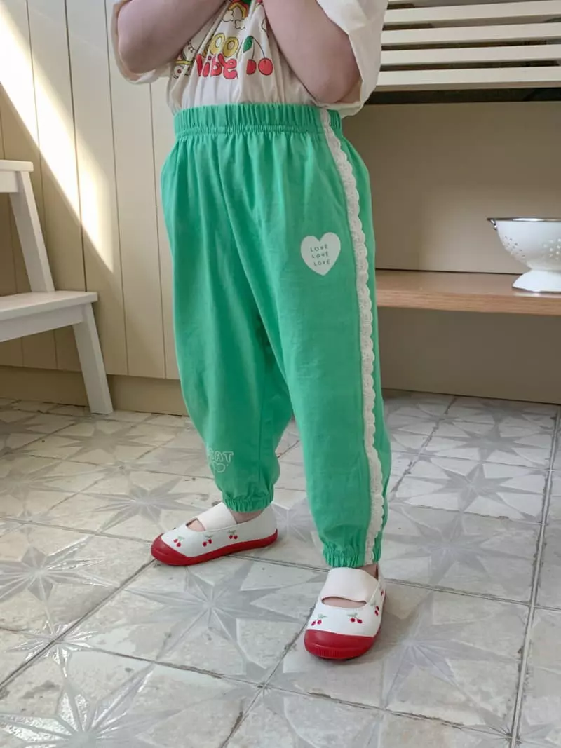Momo Ann - Korean Children Fashion - #discoveringself - Heart Pnats - 8