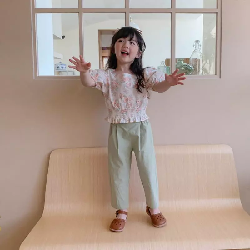 Momo Ann - Korean Children Fashion - #fashionkids - Wrinkle Pants - 7