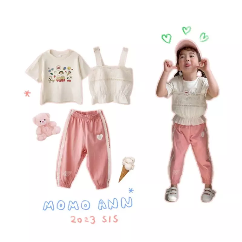 Momo Ann - Korean Children Fashion - #kidsstore - Heart Pnats - 11