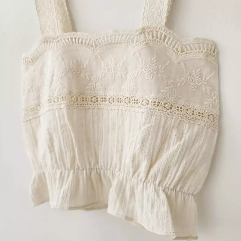 Momo Ann - Korean Children Fashion - #littlefashionista - Lace Sleeveless - 9