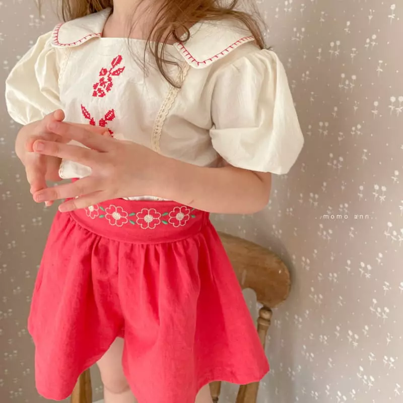 Momo Ann - Korean Children Fashion - #littlefashionista - Clover Skirt Pants - 7