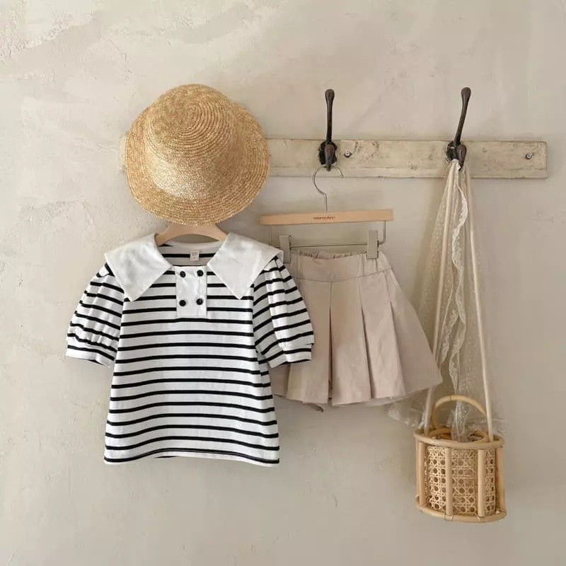 Momo Ann - Korean Children Fashion - #littlefashionista - St Marine Tee