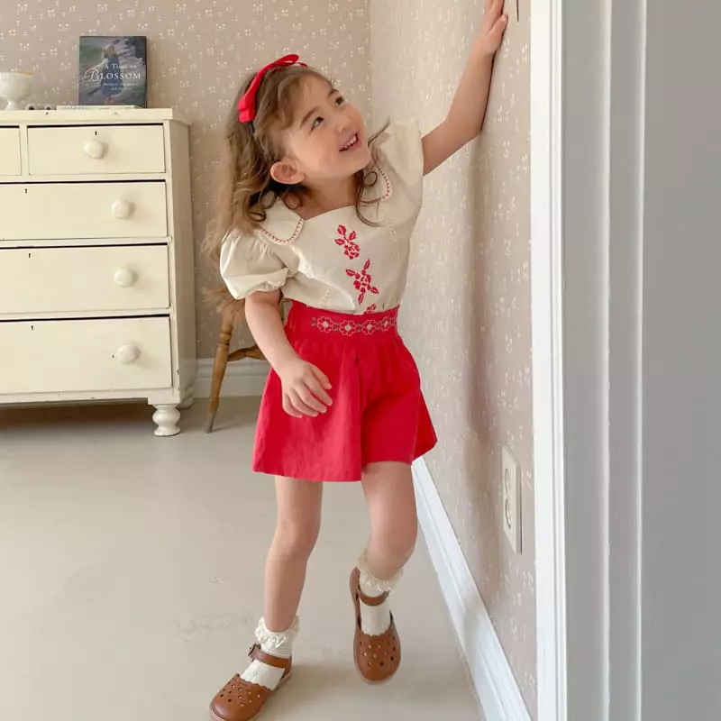 Momo Ann - Korean Children Fashion - #magicofchildhood - Rosie Blouse - 5