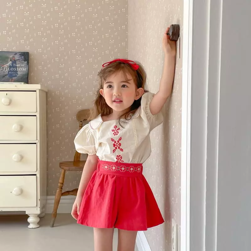 Momo Ann - Korean Children Fashion - #minifashionista - Rosie Blouse - 6