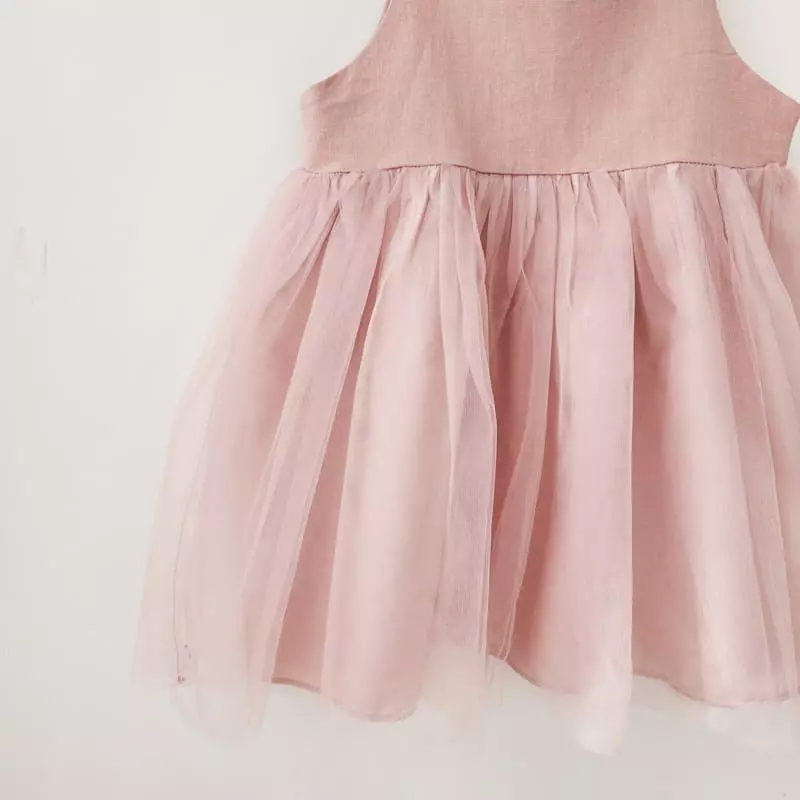 Momo Ann - Korean Children Fashion - #prettylittlegirls - Mesh String One-piece - 11