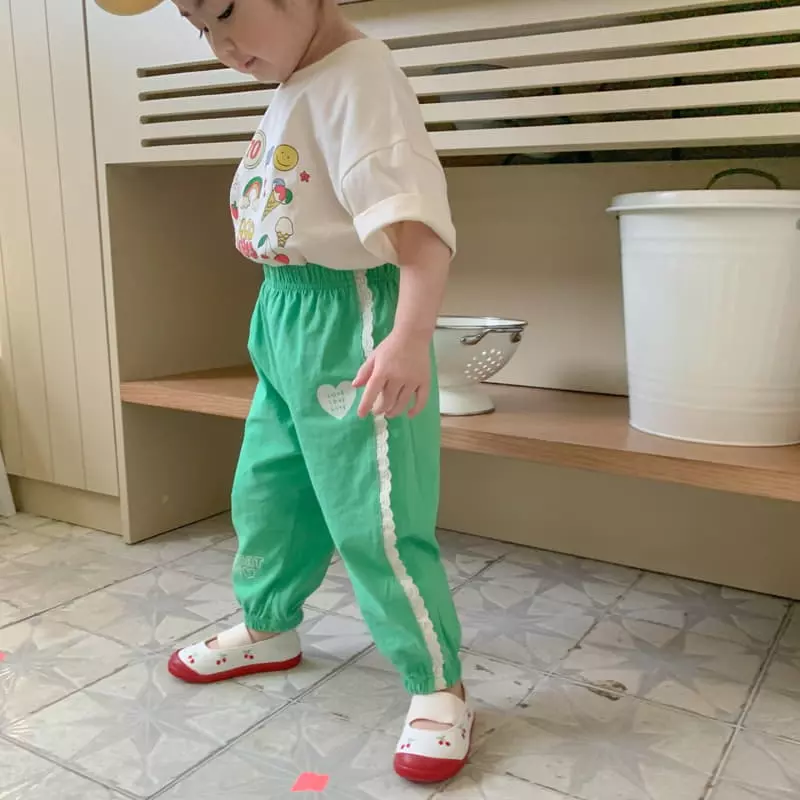 Momo Ann - Korean Children Fashion - #prettylittlegirls - Heart Pnats