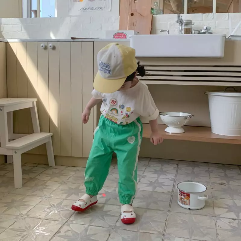 Momo Ann - Korean Children Fashion - #toddlerclothing - Heart Pnats - 4