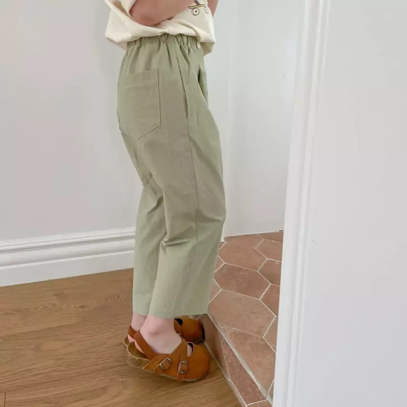 Momo Ann - Korean Children Fashion - #stylishchildhood - Wrinkle Pants - 2