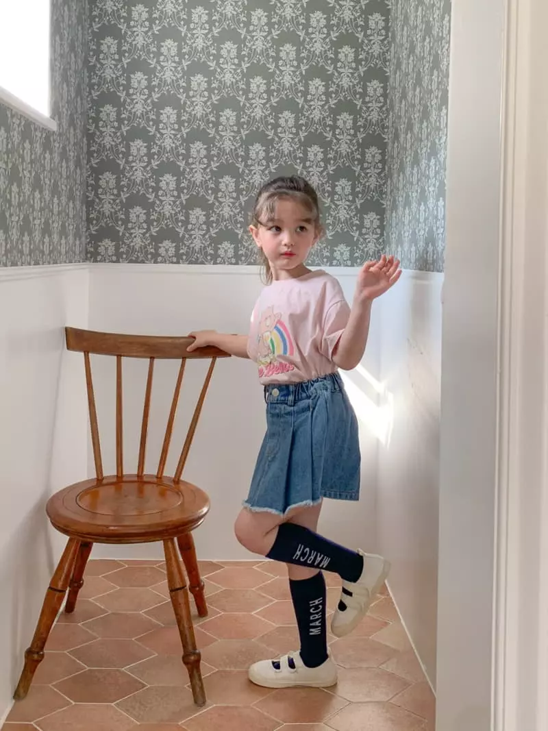 Momo Ann - Korean Children Fashion - #todddlerfashion - Cute Bear Tee - 5