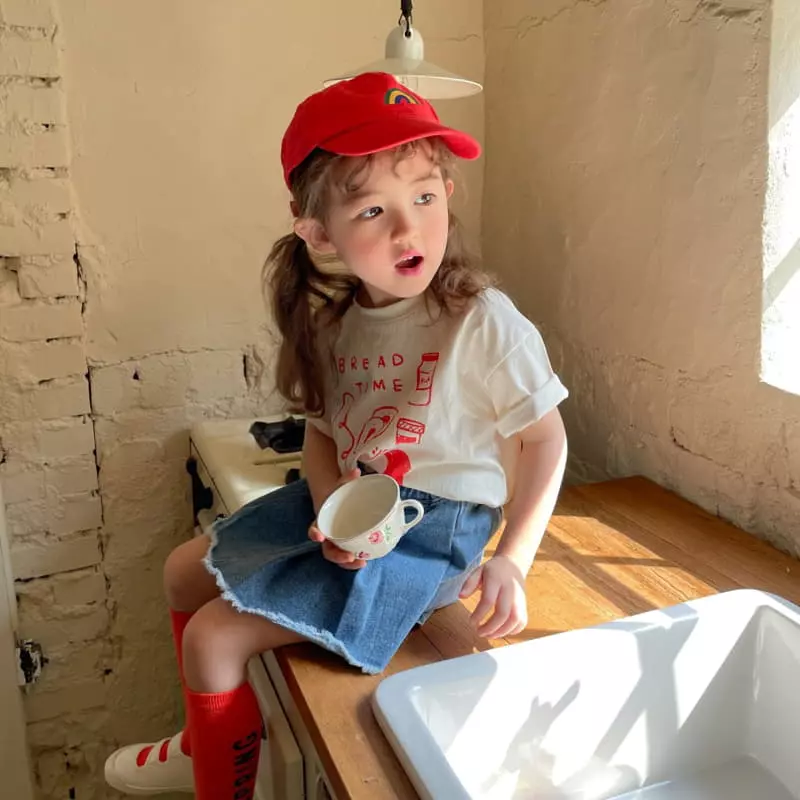 Momo Ann - Korean Children Fashion - #todddlerfashion - Bread Tee - 7