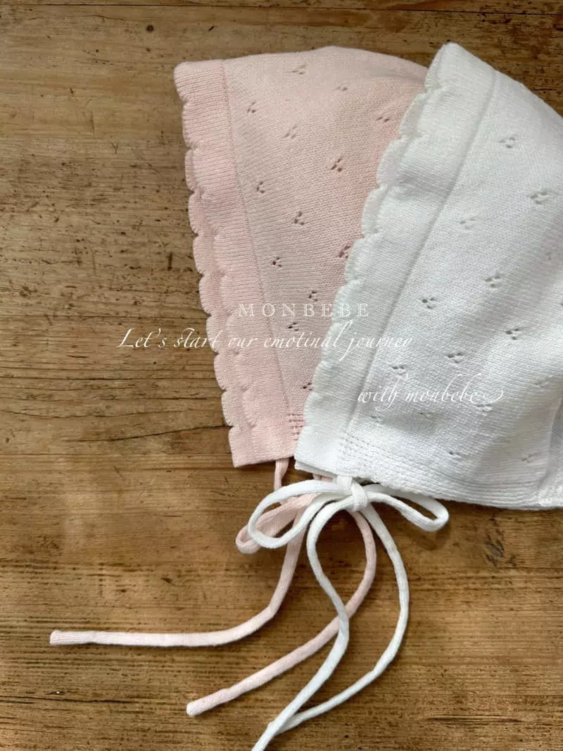 Monbebe - Korean Baby Fashion - #babyfashion - Baby Cotton Bonnet