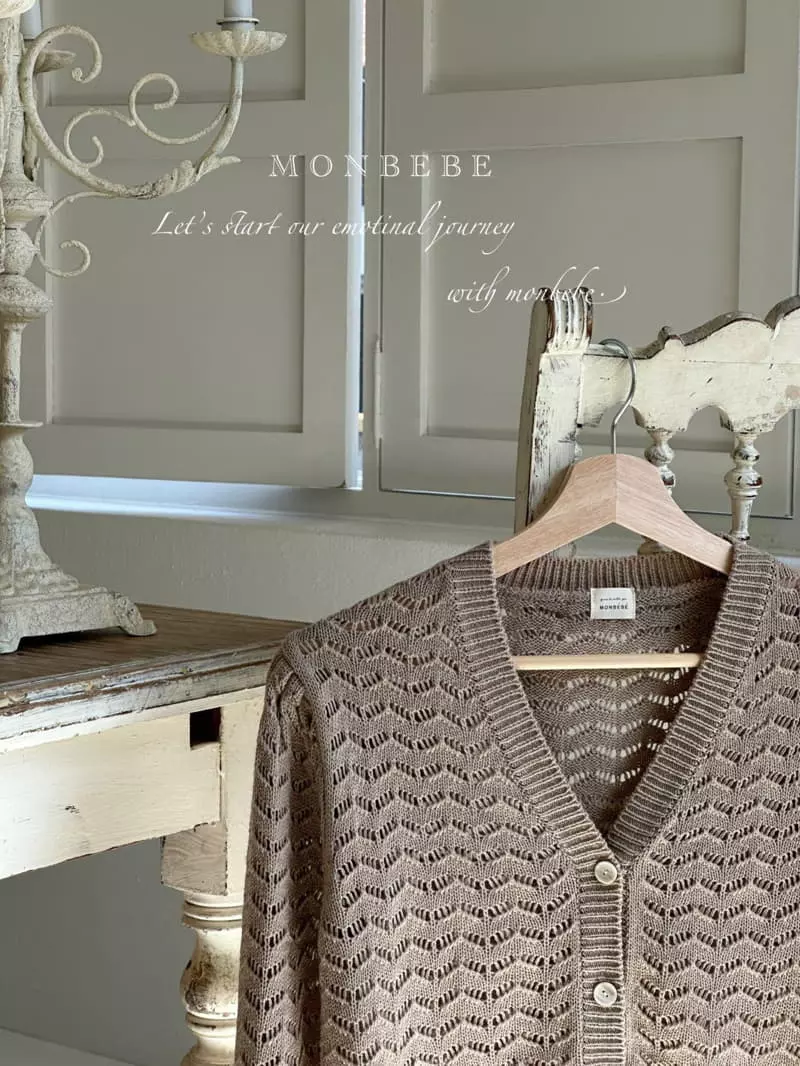 Monbebe - Korean Women Fashion - #momslook - Mabel Knit Cardigan Mom - 8