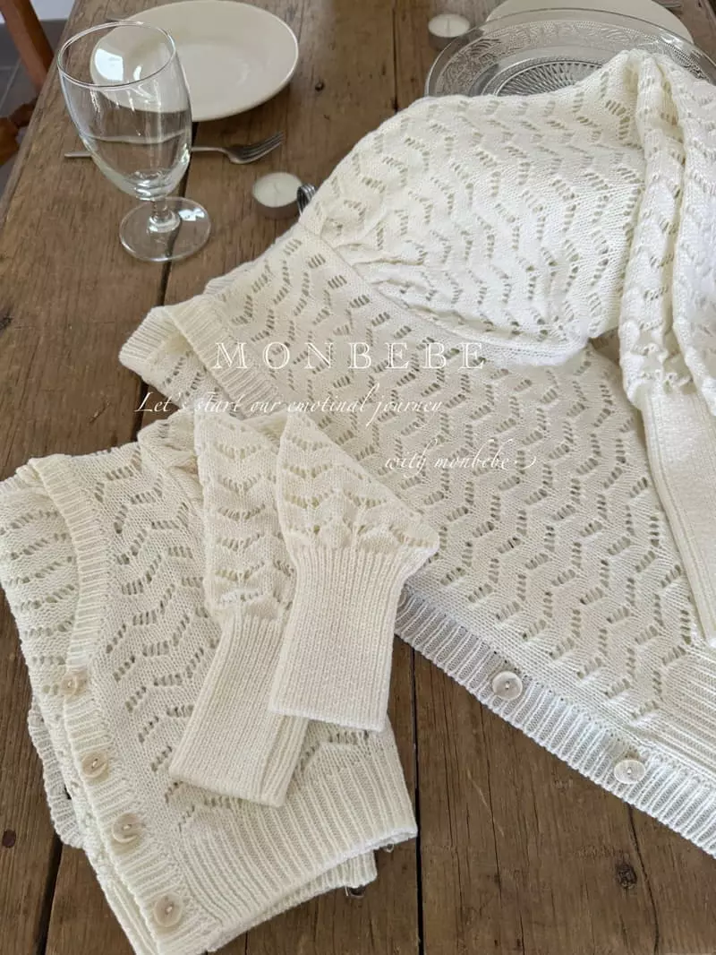 Monbebe - Korean Women Fashion - #womensfashion - Mabel Knit Cardigan Mom - 10