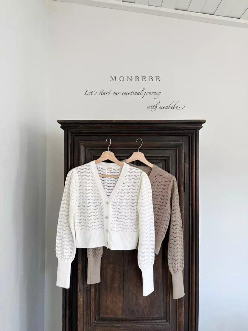 Monbebe - Korean Women Fashion - #womensfashion - Mabel Knit Cardigan Mom - 6