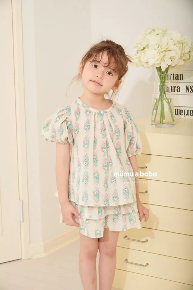Mumunbaba - Korean Children Fashion - #fashionkids - Garden Blouse - 4