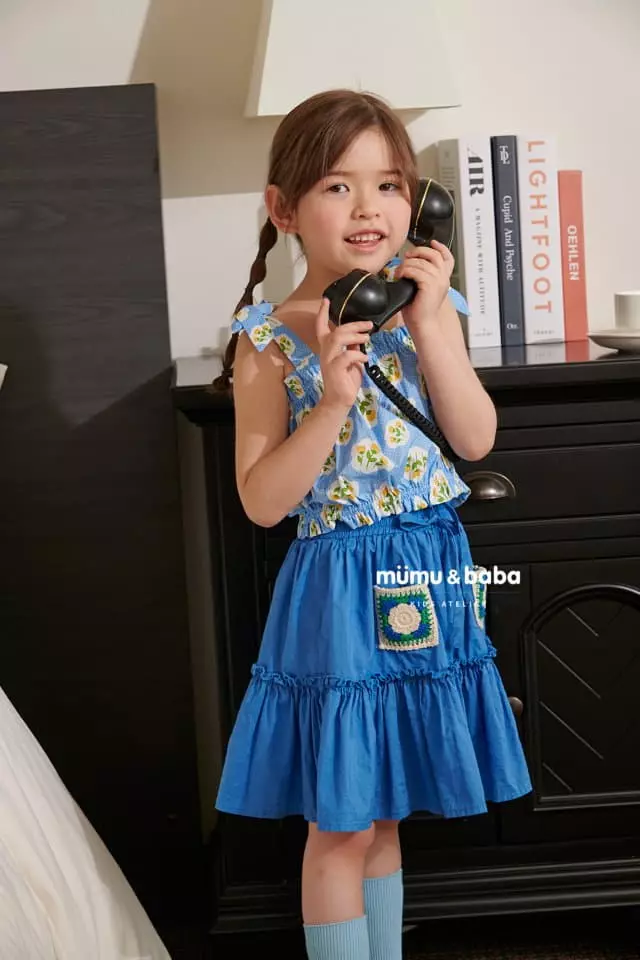 Mumunbaba - Korean Children Fashion - #magicofchildhood - Pocket Skirt - 8