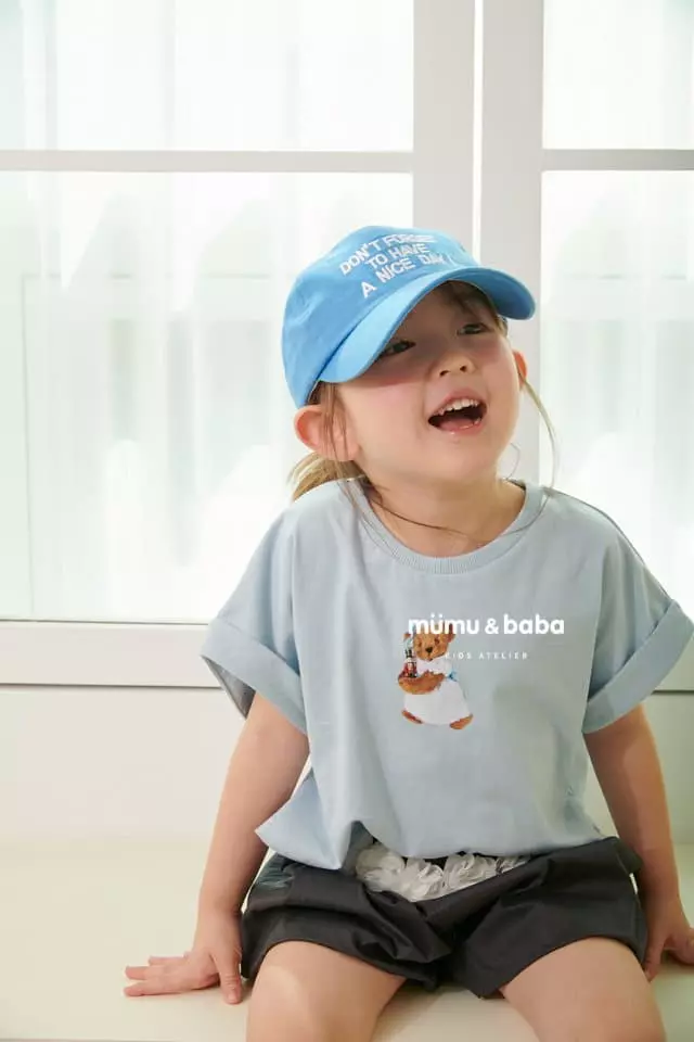 Mumunbaba - Korean Children Fashion - #prettylittlegirls - Rora Bear Tee - 5