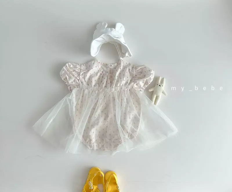My Bebe - Korean Baby Fashion - #babylifestyle - Baby Sha Bodysuit Set - 10