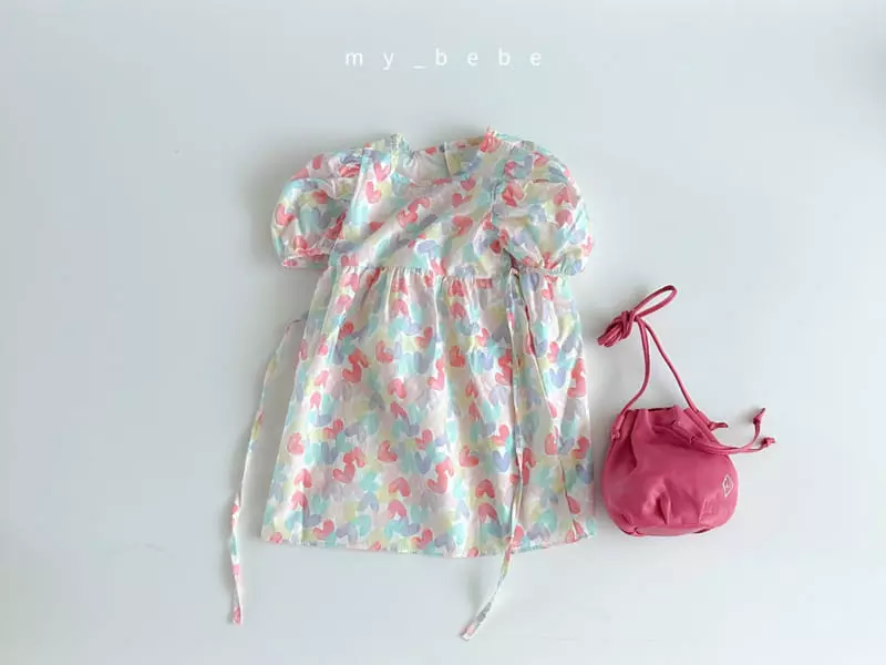 My Bebe - Korean Children Fashion - #childofig - Kid Happy One-piece - 10