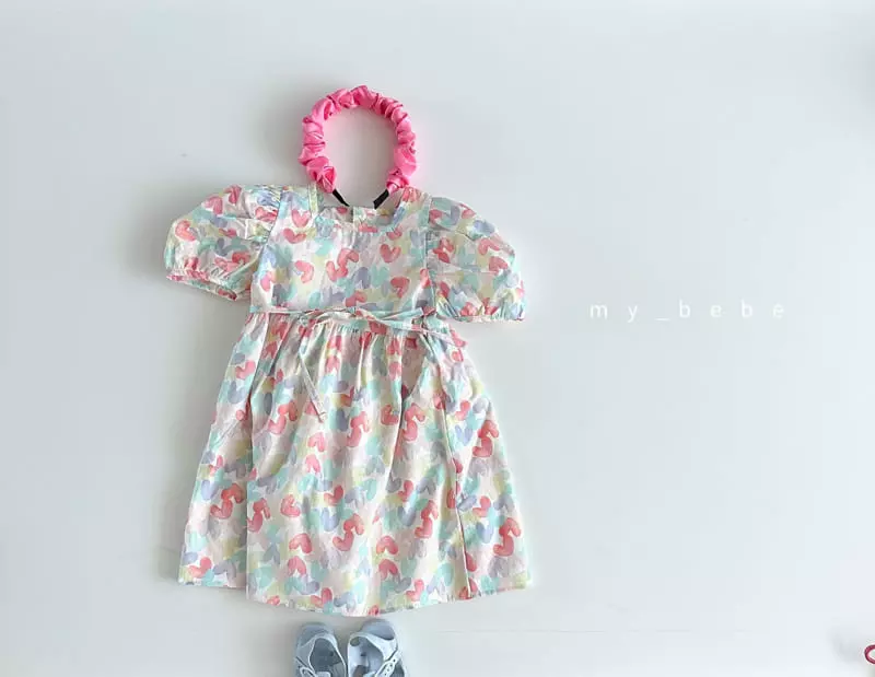 My Bebe - Korean Children Fashion - #childrensboutique - Kid Happy One-piece - 11