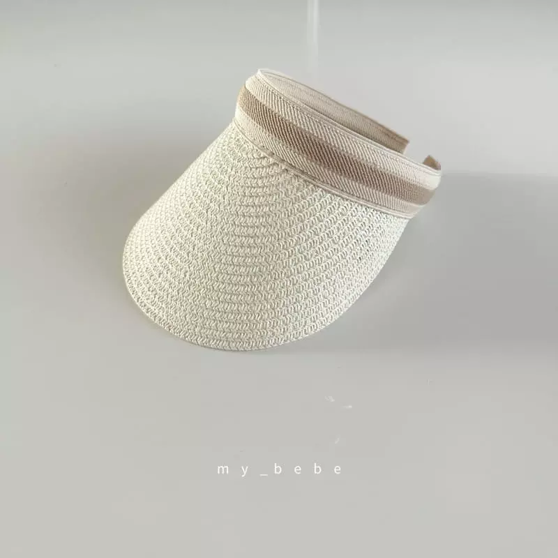 My Bebe - Korean Children Fashion - #kidsshorts - Straw Sun Cap - 2