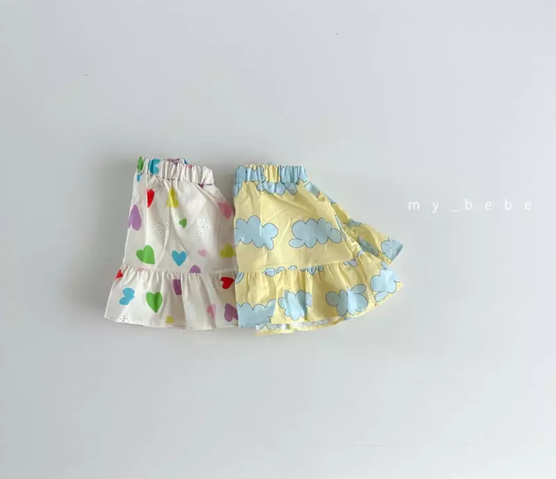 My Bebe - Korean Children Fashion - #kidsshorts - Kid Summer Cancan Skirt - 2