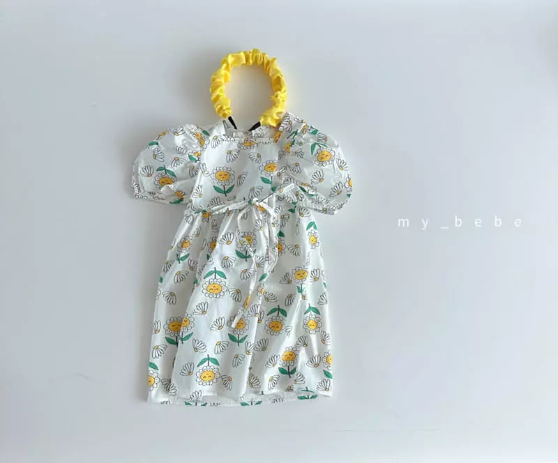 My Bebe - Korean Children Fashion - #littlefashionista - Kid Happy One-piece - 4