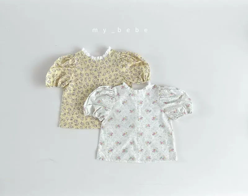 My Bebe - Korean Children Fashion - #minifashionista - Kid Lala Blouse - 2