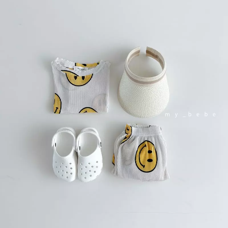 My Bebe - Korean Children Fashion - #prettylittlegirls - Kid Pleats Top Bottom Set - 12