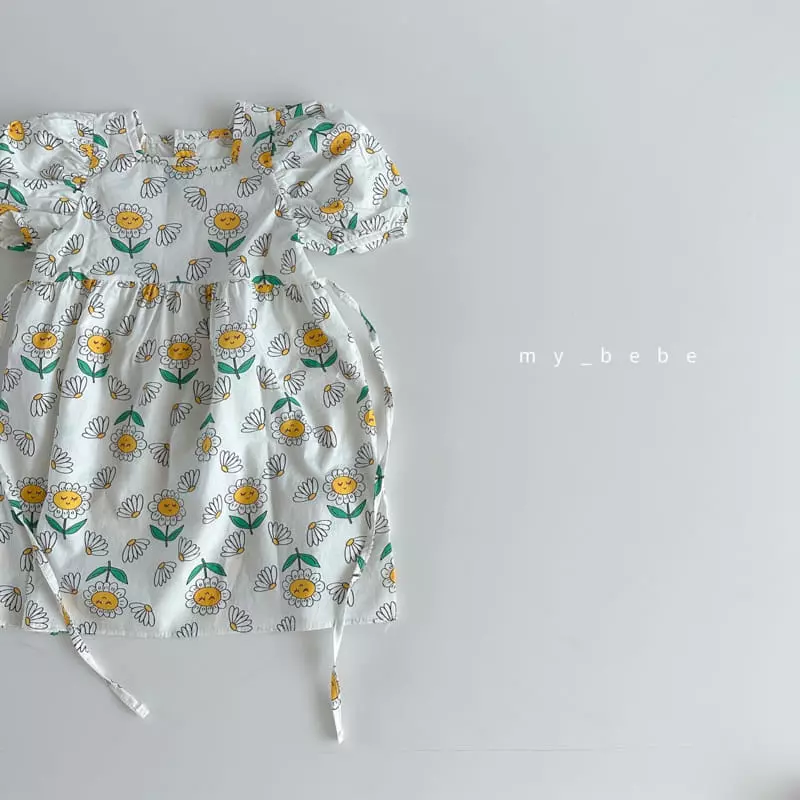 My Bebe - Korean Children Fashion - #todddlerfashion - Kid Happy One-piece - 7