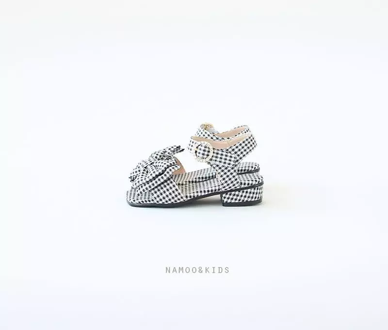 Namoo & Kids - Korean Children Fashion - #Kfashion4kids - O And Ribbon Sandals - 7