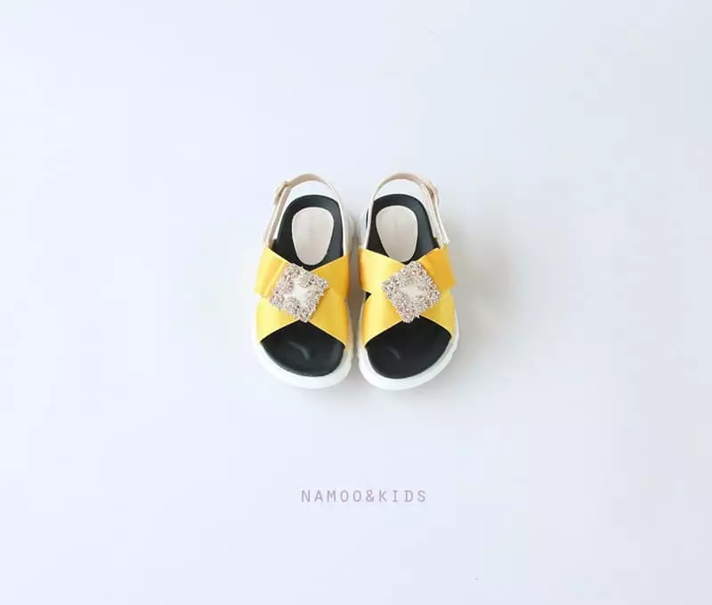 Namoo & Kids - Korean Children Fashion - #childofig - Chess Cubic Sandals - 8
