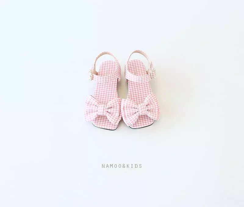 Namoo & Kids - Korean Children Fashion - #designkidswear - O And Ribbon Sandals