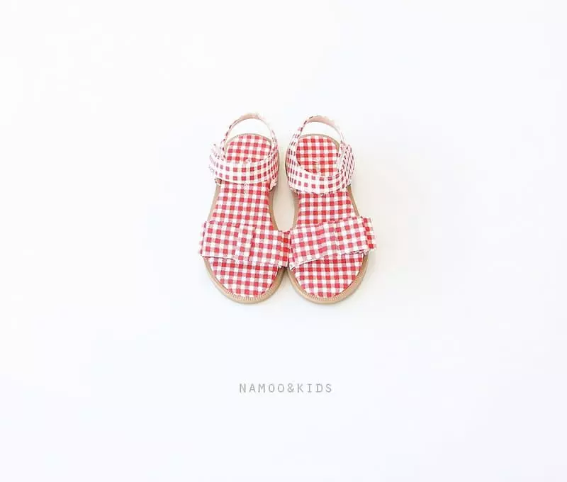 Namoo & Kids - Korean Children Fashion - #kidsstore - Joy Check Sandals