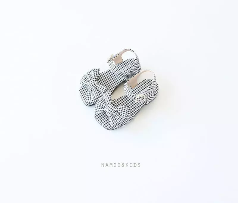 Namoo & Kids - Korean Children Fashion - #kidzfashiontrend - O And Ribbon Sandals - 6