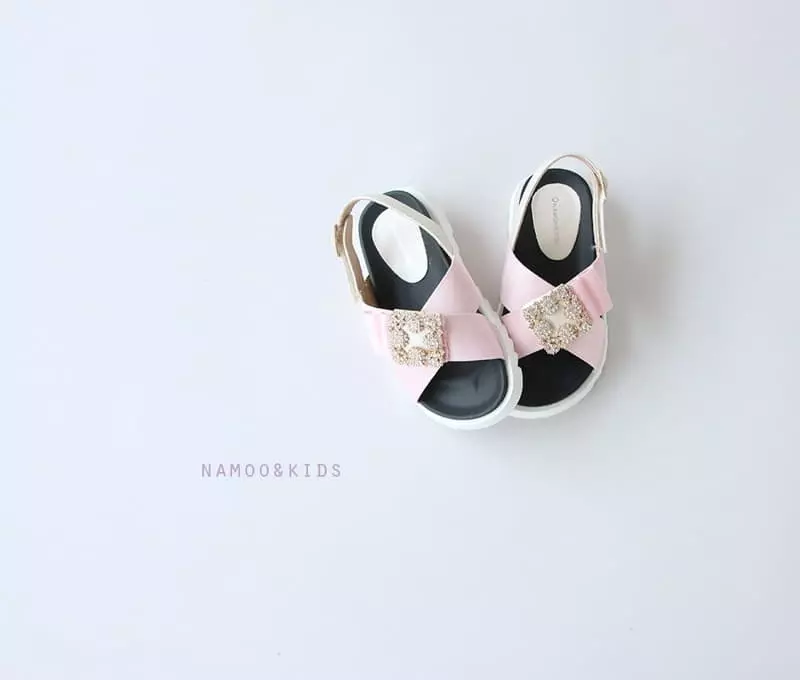 Namoo & Kids - Korean Children Fashion - #minifashionista - Chess Cubic Sandals - 3