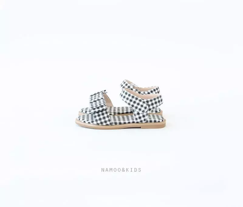 Namoo & Kids - Korean Children Fashion - #prettylittlegirls - Joy Check Sandals - 7