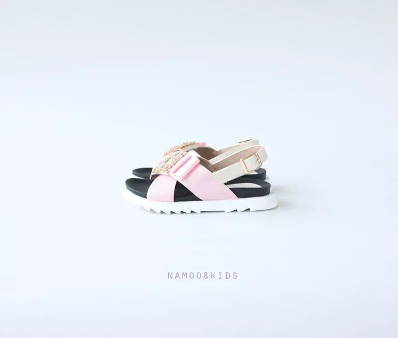 Namoo & Kids - Korean Children Fashion - #minifashionista - Chess Cubic Sandals - 4