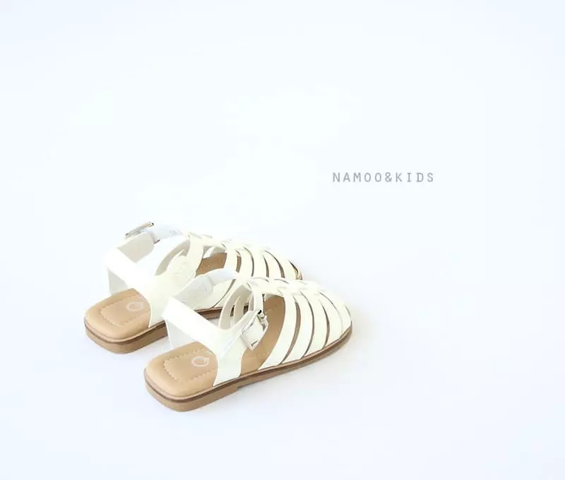 Namoo & Kids - Korean Children Fashion - #prettylittlegirls - Creamy Sandals - 4