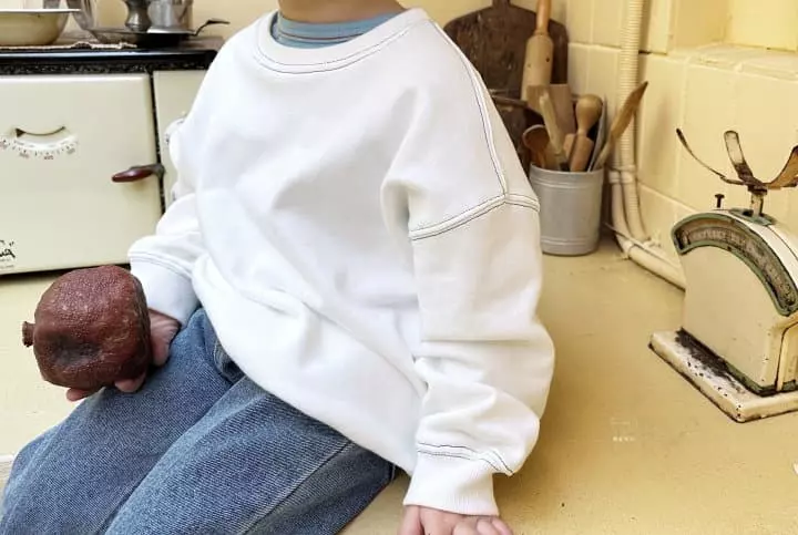 Neko - Korean Children Fashion - #littlefashionista - Stitch Sweatshirt - 12