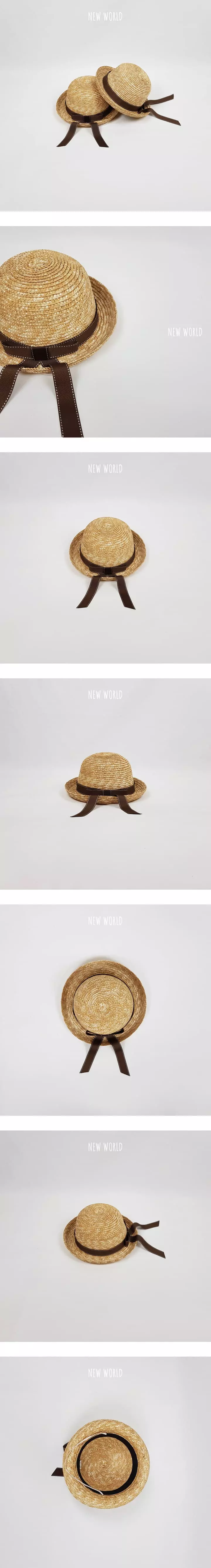 New World - Korean Children Fashion - #childofig - Straw Ribbon Hat