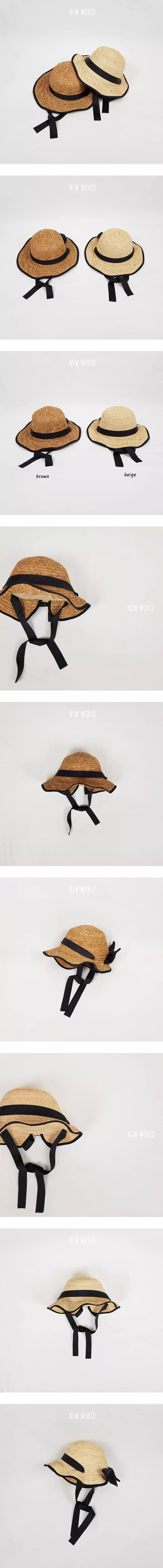 New World - Korean Children Fashion - #kidzfashiontrend - Lapia Ribbon String Hat