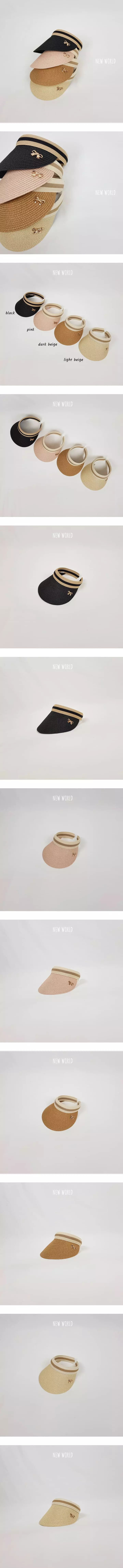 New World - Korean Children Fashion - #kidzfashiontrend - Jisa Ribbon Sun Cap Kid