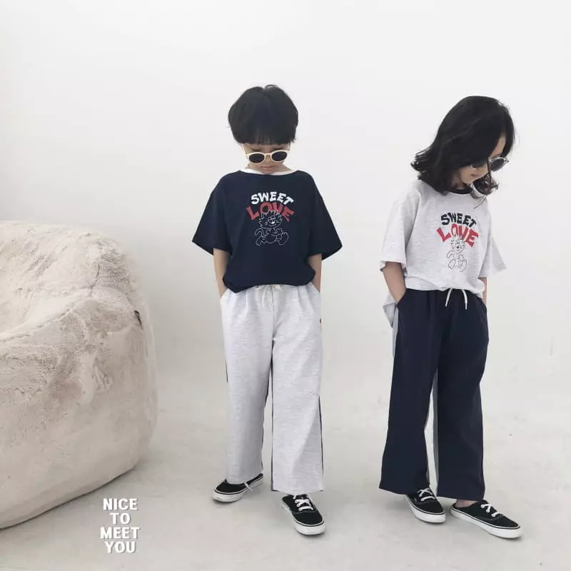 Nice To Meet You - Korean Children Fashion - #Kfashion4kids - Kitty Tee