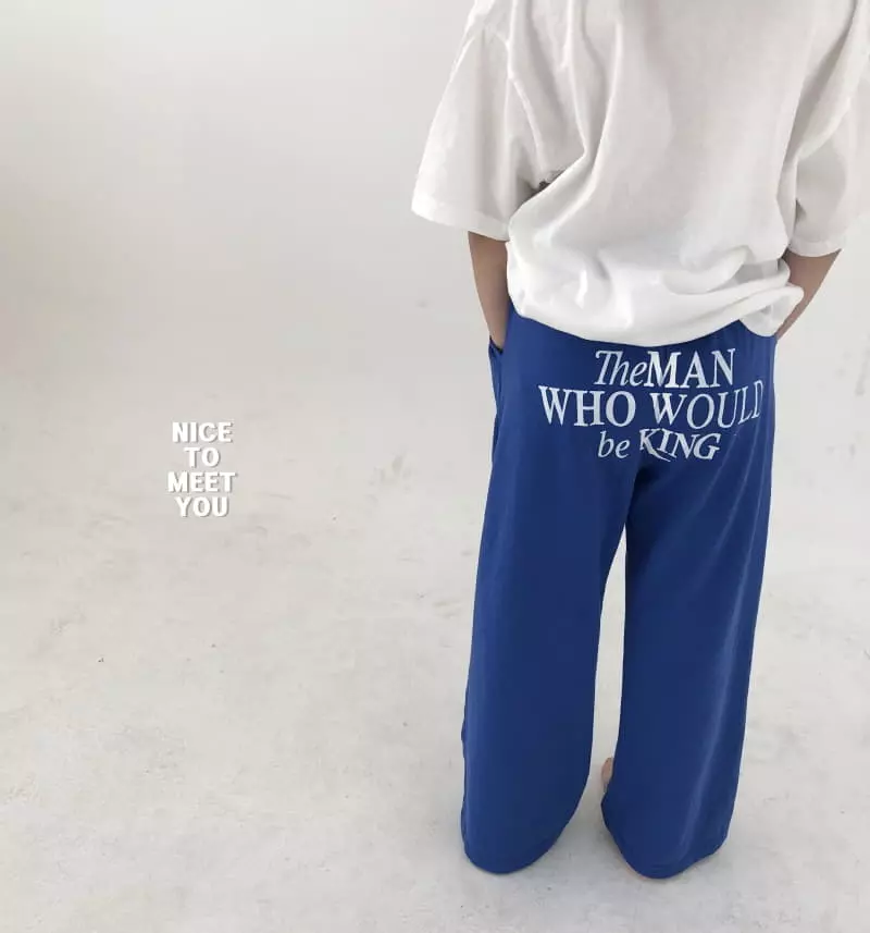 Nice To Meet You - Korean Children Fashion - #childofig - Kings Pants - 2