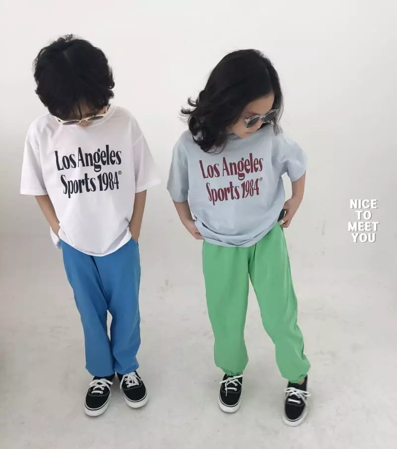 Nice To Meet You - Korean Children Fashion - #childrensboutique - Sport 84 Tee - 5