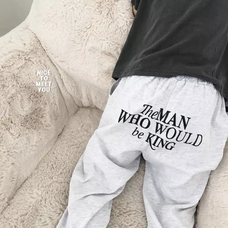 Nice To Meet You - Korean Children Fashion - #childrensboutique - Kings Pants - 3